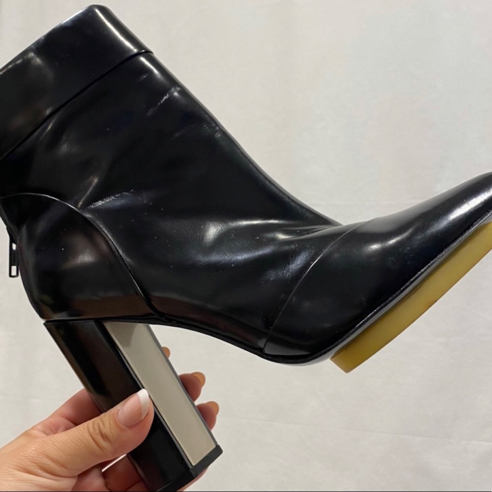 Philip Lim patent leather booties